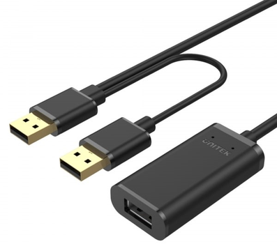 Кабель Unitek Y-278 USB 2.0 10 м (4894160032324)