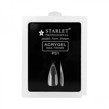 Верхние формы для наращивания ногтей Starlet Profeessional Universal миндаль 120 шт (2100994267811)
