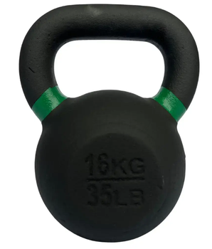Чугунная гиря черная WCG 16 кг KT-16