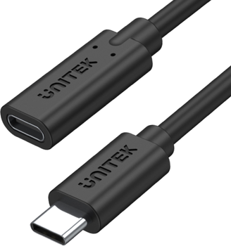 Przedłużacz Unitek USB-C 10Gbps 4K PD 100W 1,5m (C14086BK-1.5M)