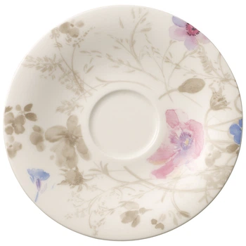 Блюдце до чашки чайно-кавової 16 см Mariefleur Gris Basic Villeroy&Boch 1041041310