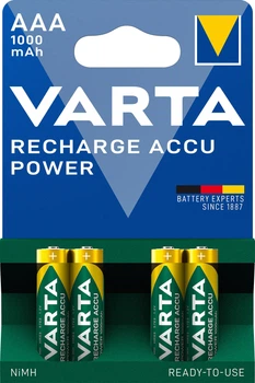 Аккумулятор универсальный Varta Professional Accu AAA 1000 мА/час BLI 4 Ni-MH (5703301404)