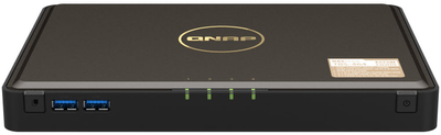 Serwer plików QNAP TBS-464 4 gniazda 8 GB DDR4, Czarny (TBS-464-8G)
