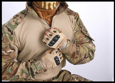 Тактическая рубашка Убакс IDOGEAR Gen3 Combat размер S мультикам вставки на локтях