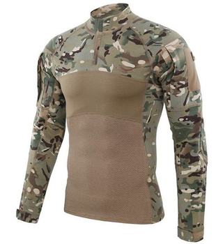 Тактична сорочка Убакс розмір XL мультикам вставки на ліктях