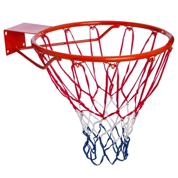 Баскетбольное кольцо с сеткой Zelart Aro Basketball S-R2 диаметр 45 см Red