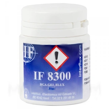 Флюс-гель Interflux IF 8300 30 мл для BGA