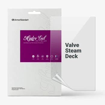 Гидрогелевая пленка на консоль ArmorStandart Anti-Blue защита стекла для Valve Steam Deck антибликовая (ARM69509)