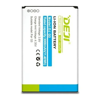 Акумулятор DEJI LG BL-53YH для G3 D855/D850/D851 3000 мА·год