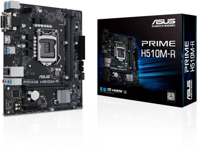 Материнская плата Asus prime h510m-r r2.0