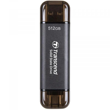 SSD накопитель Transcend esd310c 512Gb Black usb 3.2 / usb Type-C (ts512gesd310c)