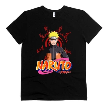 Футболка EPIC мужская Naruto (Наруто) 01 черная размер XL