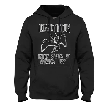 Толстовка Epic мужская Led Zeppelin US tour 1977 черная размер XL