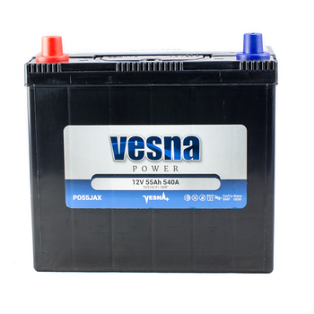 Аккумулятор Vesna Japan 55 Ah/12V "1" (+ слева)