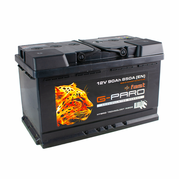 Аккумулятор G-Pard Fast 90 Ah/12V "0" (+ справа)