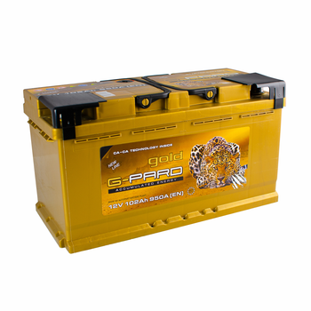 Аккумулятор G-Pard Gold 102 Ah/12V "0" (+ справа)