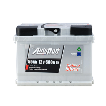 Аккумулятор AutoPart Galaxy 55 Ah/12V (справа)