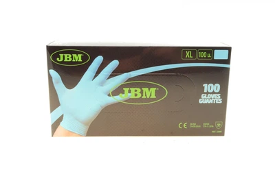 Нитриловые защитные перчатки, 3,5 мм, (размер XL) 100 шт., JBM