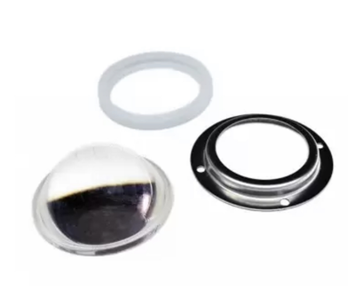 Лінза світлодіодної матриці фокусуюча Lens 20-100W 45° 52мм