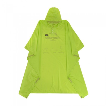 Плащ-пончо Naturehike NH17D003-M 20D Silicone Green (6927595717981)