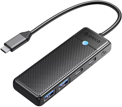 USB-C хаб Orico 2 x USB-A 2 x USB-C 100 W (PAPW2AC-C3-015-BK-EP)