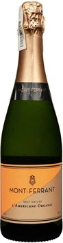 Вино ігристе Codorniu Cava Mont-Ferrant L\'Americano Organic Brut Nature біле сухе 0.75 л 12% (8412074708010_ 8410855030084)