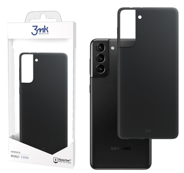 Etui 3MK Matt Case do Samsung Galaxy S21 Plus G996 Czarny mat (3M002220)