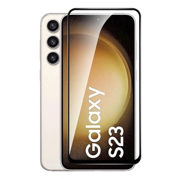 Захисне скло Fiji Premium для Samsung Galaxy S23 (S911) повне проклеювання Full Glue чорний 0,3 мм