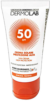 Сонцезахисний крем для обличчя та шиї Dermolab Sun Cream Face And Neck SPF50 50 мл (8009518293470)