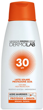 Сонцезахисний лосьйон Dermolab Sun Milk Face And Body SPF30 200 мл (8009518346626)