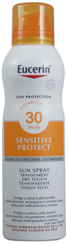 Сонцезахисний спрей для тіла Eucerin Spray Solar Toque Seco SPF30 200 мл (4005800126550)