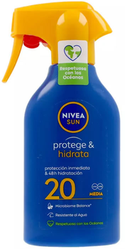 Сонцезахисний спрей Nivea Sun Protect And Hydrate Sun Spray SPF20 270 мл (4005900908674)