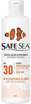 Сонцезахисна емульсія для тіла Safe Sea Sunscreen Ecofriendly Body SPF30 Spray 200 мл (7290006761842)