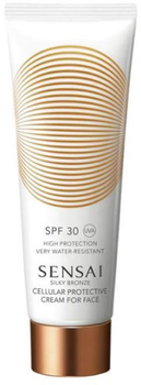 Krem do ochrony przeciwsłonecznej do twarzy Sensai Silky Bronze Cellular Protective Cream For Face SPF30 50 ml (4973167699645)