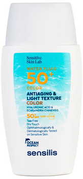 Сонцезахисний крем Sensilis Water Fluid SPF50+ Color 40 мл (8428749913603)