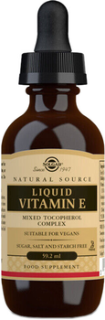Біологічно активна добавка Solgar Vitamin E Liquid 59 мл (33984016002)
