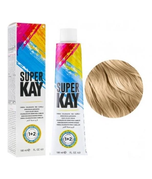 Фарба для волосся Super Kay Hair Color Cream 10.00 платиновий блондин інтенсивний, 180 мл