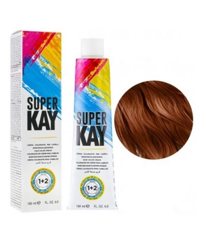 Фарба для волосся Super Kay Hair Color Cream 8.34 світлий золотисто-мідний блондин, 180 мл