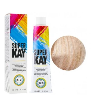 Фарба для волосся Super Kay Hair Color Cream 10.03 золотистий платиновий натуральний теплий, 180 мл