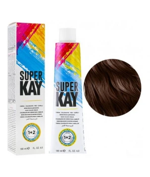 Краска для волос Super Kay Hair Color Cream 7.1 пепельный блондин, 180 мл