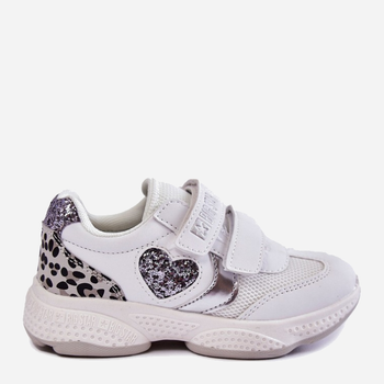 Buty sportowe dziecięce dla dziewczynki na rzepy Big Star KK374022 35 Białe (5900714536015)