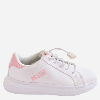 Buty sportowe dziecięce dla dziewczynki Big Star JJ374068 34 Biało-Różowe (5900714504557)