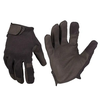 Тактичний рукавички чорні Mil-Tec Touch Black 12521102 розмір L