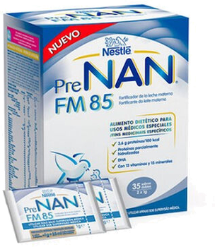 Mleko dla niemowląt Nestle Pre Nan FM 85 Breast Milk 70 g (7613287157386)