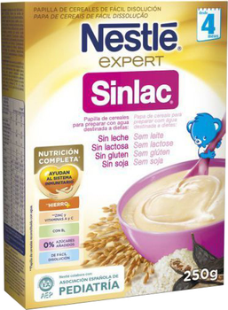 Дитяча каша Nestle Sinlac Expert Paps + 4 Months 250 г (7613037029512)