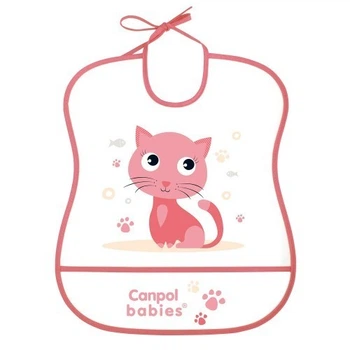 М'який нагрудник Canpol Babies 2/919 котик