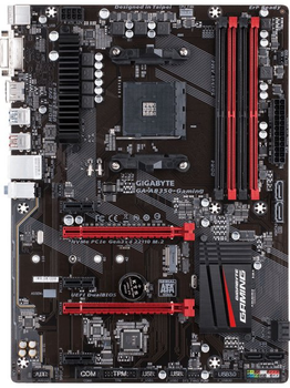 Материнская плата Gigabyte AB350 Gaming Socket AM4 (GA-AB350-GAMING) Б/У