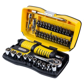 Набор насадок торцевых и бит Sigma 1/4" 39 шт CrV (6003571)