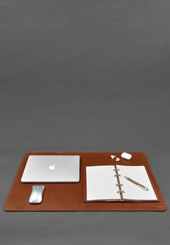 Килимок для робочого столу 2.0 двосторонній Світло-коричневий