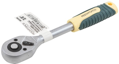 Трещотка Rock Force RF-80232W 3/8" реверсивная с резиновой ручкой